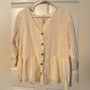 Matilda Jane womens size large blouse
